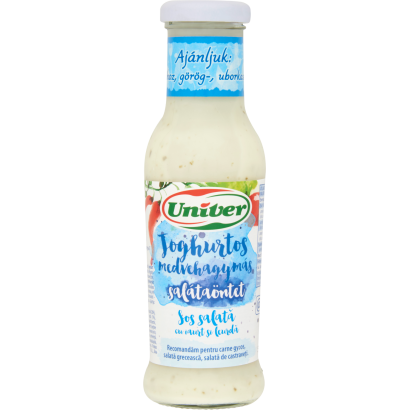 Univer joghurtos medvehagymás salátaöntet 230 g