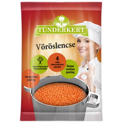 Tündérkert Vöröslencse 400 g