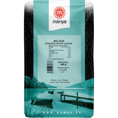 Beluga fekete lencse 500 g