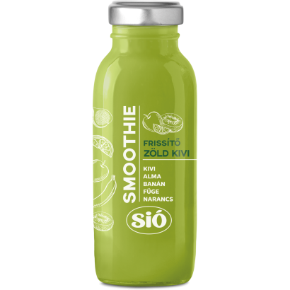 Sió frissitő zöld kiwi smoothie 0,25 l