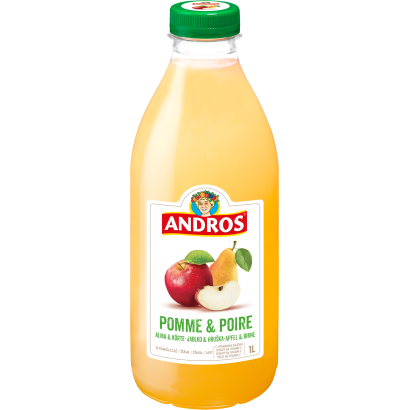 Andros alma és körtelé, préselt,  C-vitaminban gazdag 1 l