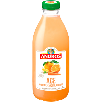 Andros ACE Narancs-alma-sárgarépa-citromlé ital 1L