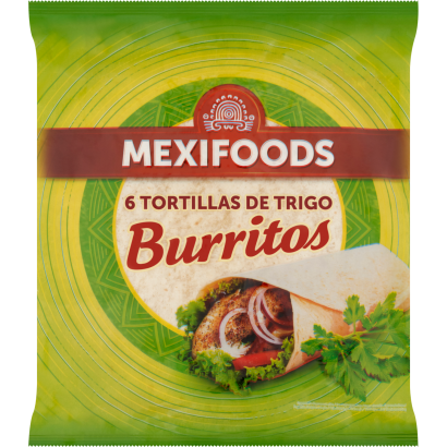 Mexifoods búzatortilla 6 db 370 g