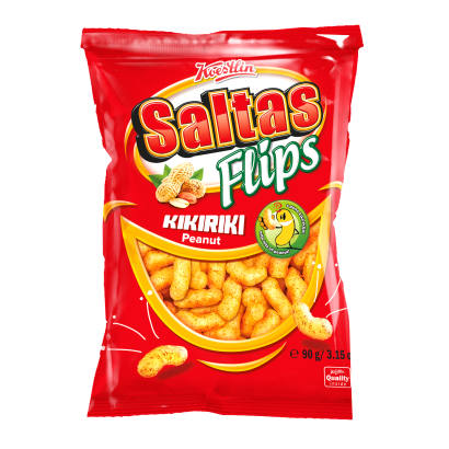 SALTAS FLIPS mogyorós extrudált kukorica snack 90 g