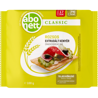 Abonett Classic rozsos extrudált kenyér 100 g