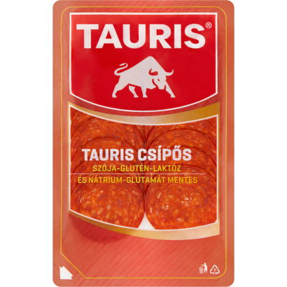Tauris csípős szeletelt füstölt, mozaikos húskészítmény 55 g