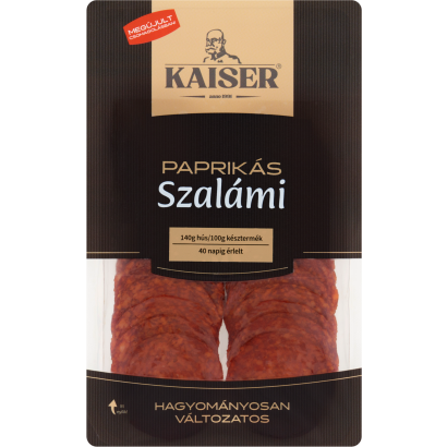 Kaiser szeletelt nemespenészes paprikás szalámi 75 g