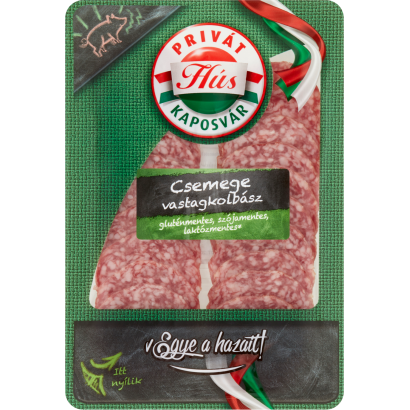Privát Hús szeletelt csemege vastagkolbász 60 g
