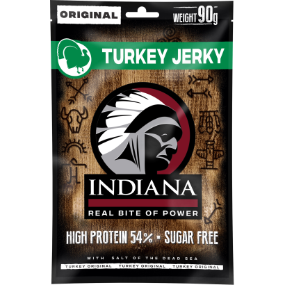Indiana Jerky pulykahúsból eredeti izzel 25g