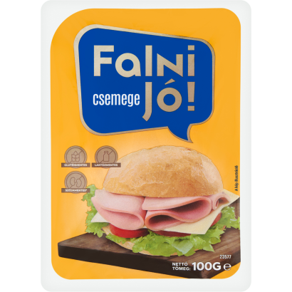 Falni Jó! Csemege szeletelt, csirkehúsból készült termék 100 g