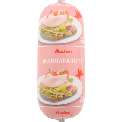 Auchan Kedvenc marha párizsi 400 g