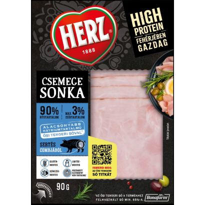 HERZ szeletelt csemege sonka 90 g