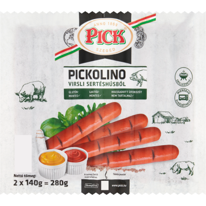 Pick Pickolino virsli sertéshúsból 2 x 140 g (280 g)