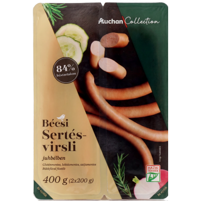 Auchan Collection Bécsi virsli 2x200 g