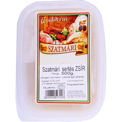 Szatmári étkezési sertés zsír 500 g