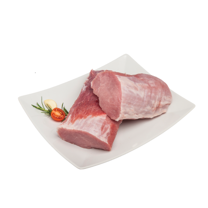 Sertés Karaj csont nélkül, vákuumcsomagolásban