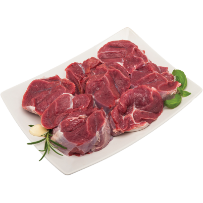 Auchan Kedvenc marhalábszár darabolt, csont nélkül védőgázas csomagolásban