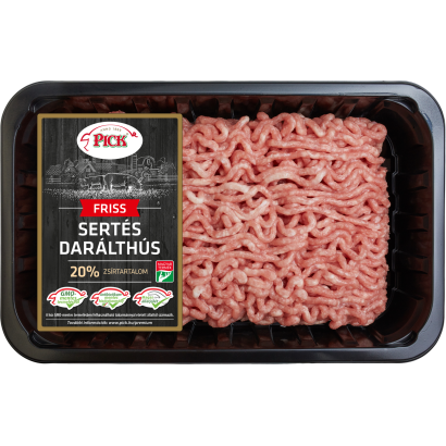 Pick sertés darált hús GMO mentes 20% zsírtartalommal 600 g