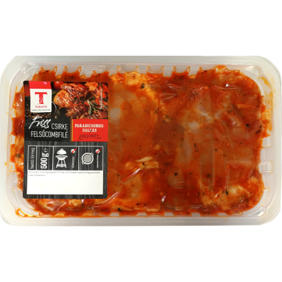 Friss pácolt csirke felsőcombfilé paradicsomos-salsa 500 g