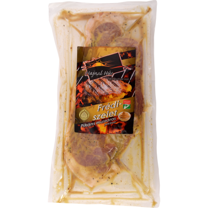 Frédi szelet mustáros pácban Ft/kg, csomagolt