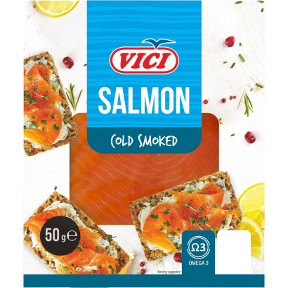 Vici füstölt szeletelt atlanti lazacfilé 50 g