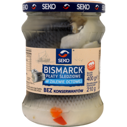 Seko Bismarck hering filé 400/210 g