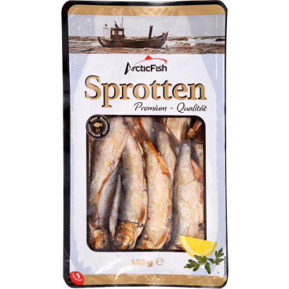 Articfish melegen füstölt sprotni 125 g