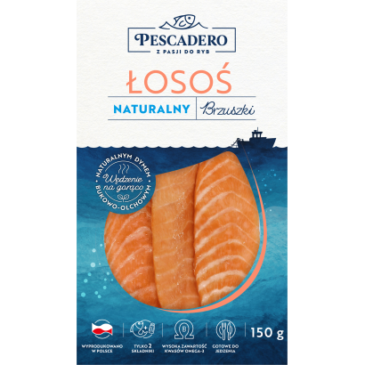 Pescadero melegen füstölt lazac hasalja csíkok 150g
