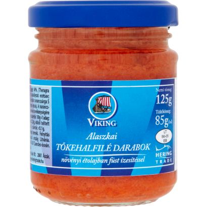 Viking alaszkai tőkehalfilé darabok 125 g