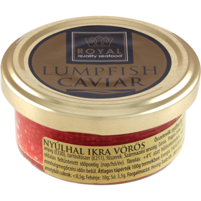 Royal vörös nyúlhal ikra 50 g