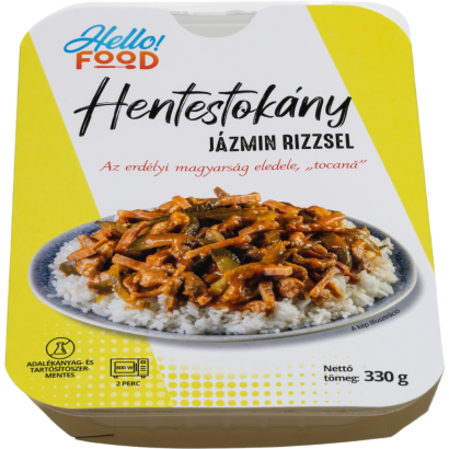 Hello Food hentestokány jázmin rizzsel 330 g