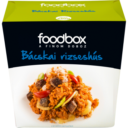 Foodbox bácskai rizseshús 330 g