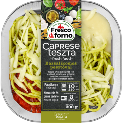 Caprese tésztaétel 300g