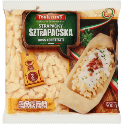 Tortellino sztrapacska friss körettészta 500 g