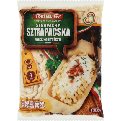 Tortellino sztrapacska friss körettészta 1000 g