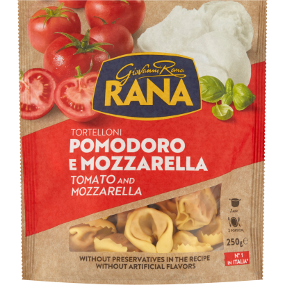 Giovanni Rana friss tojásos tészta paradicsomos és mozzarella alapú töltelékkel 250 g