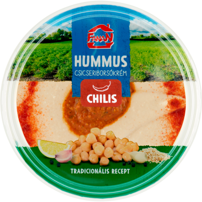 Fanan hummus chilis csicseriborsókrém 250 g