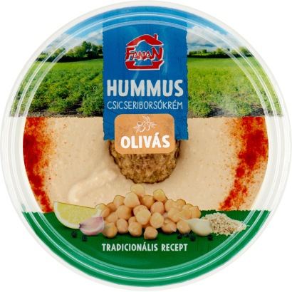 Fanan hummus olivás csicseriborsó krém 250 g