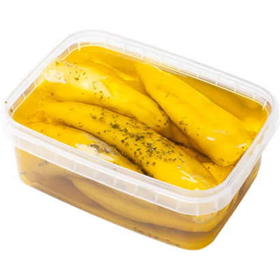 Sajttal töltött sárga paprika 350g