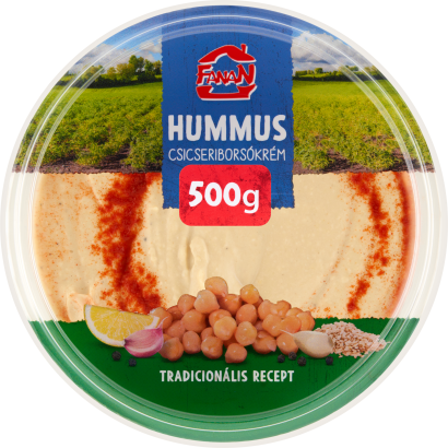 Fanan hummus natúr csicseriborsókrém 500 g