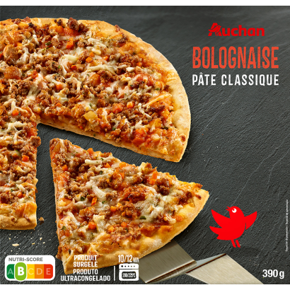 Auchan Kedvenc bolognai pizza 390 g