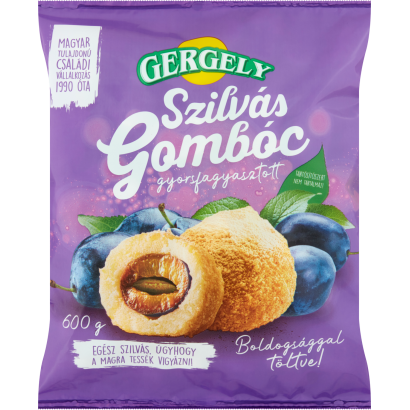 Gergely gyorsfagyasztott szilvás gombóc 600 g