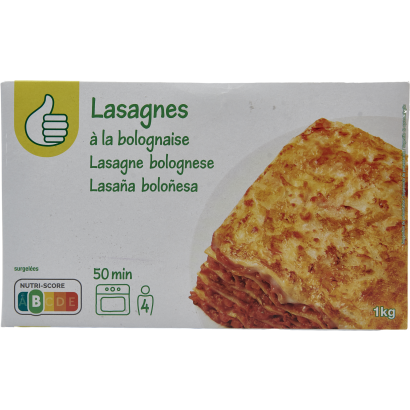 Auchan Tipp lasagne 1000 g