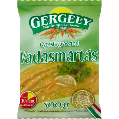 Gergely gyorsfagyasztott vadasmártás 500 g