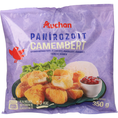 Auchan Kedvenc panírozott camembert 350 g
