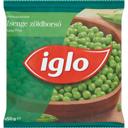 Iglo gyorsfagyasztott zsenge zöldborsó 450 g