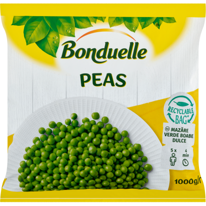 Bonduelle gyorsfagyasztott zöldborsó 1000 g