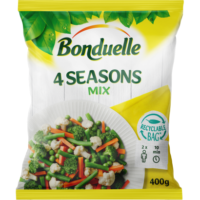 Bonduelle gyorsfagyasztott 4 évszak zöldségkeverék 400 g