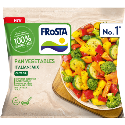 FRoSTA gyorsfagyasztott serpenyős zöldségek olasz stílusban 400 g