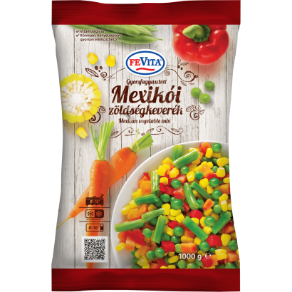 Fevita gyorsfagyasztott mexikói zöldségkeverék 1000 g